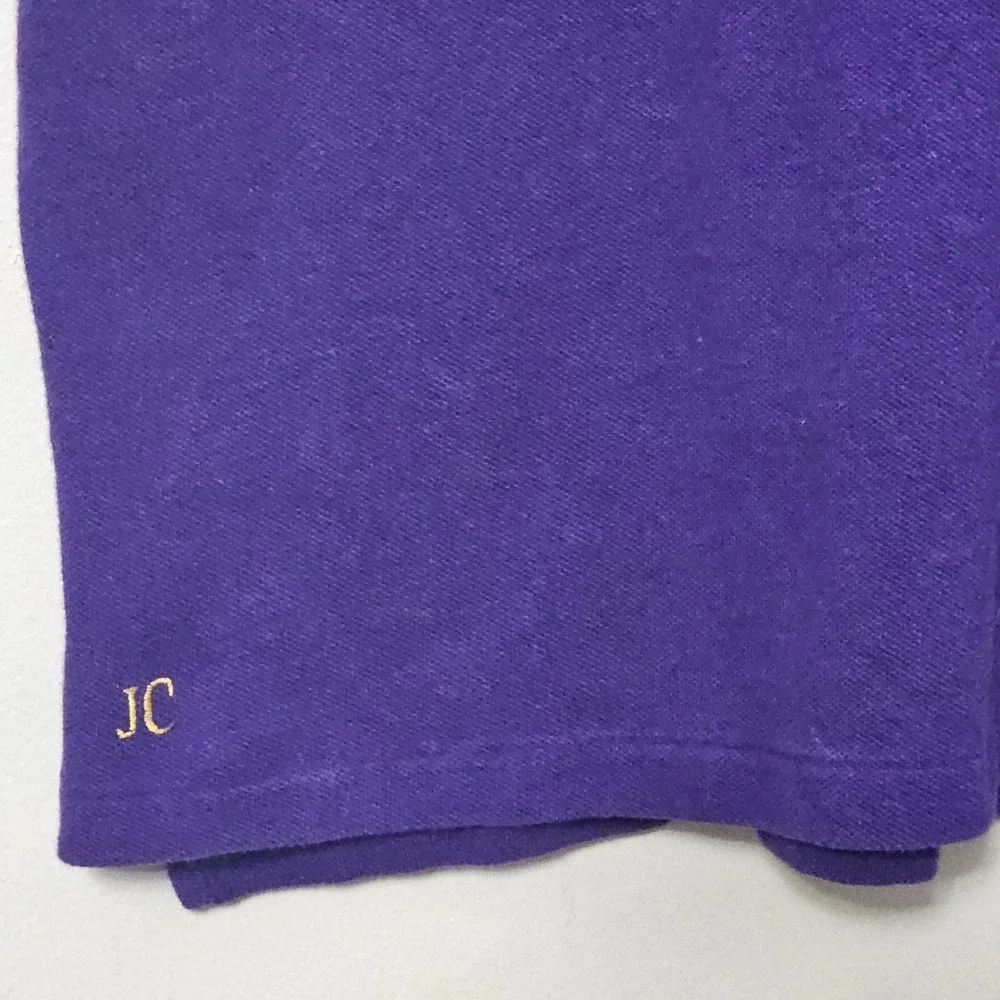 Polo Ralph Lauren Shirt Men's Size Large Big Pony New‎ York Crest Purple